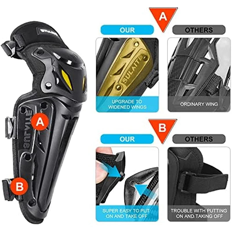 Motocross Knee Pads Moto Protection Riding Elbow Guard Motorcycle Motorbike Off-road Racing MTB Knee Pads