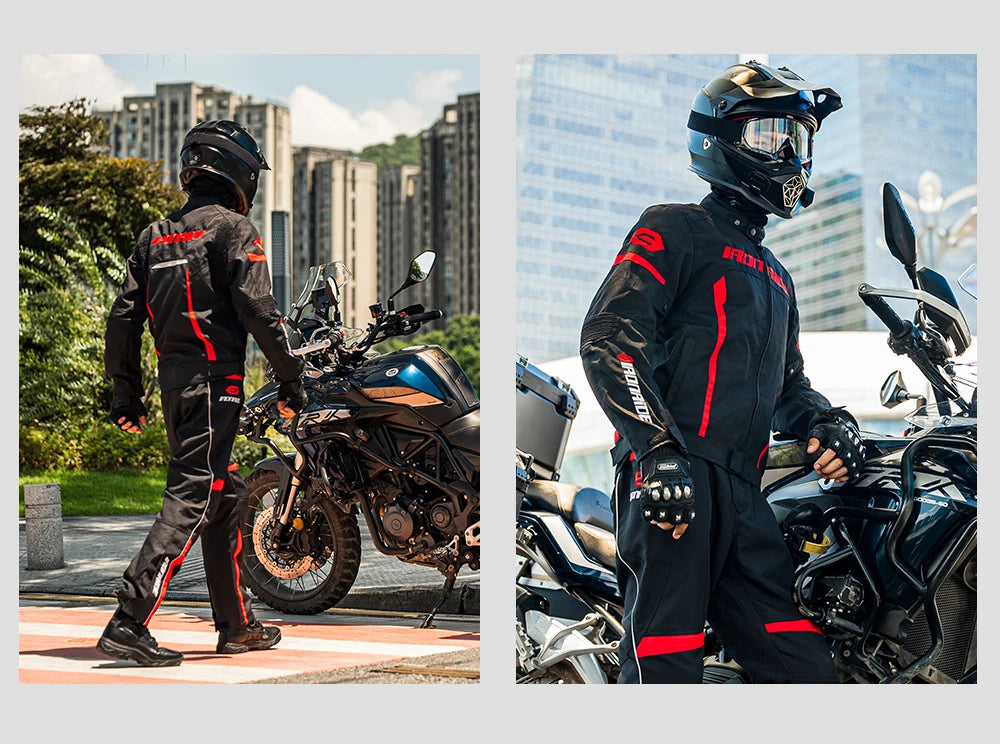 Waterproof Motorcycle Jackets Moto Jacket Pants Suit Motor Jacket For Men Women Interior Detachable Moto Clothes Keep Warm