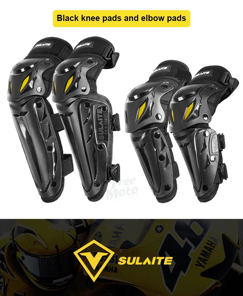 Motocross Knee Pads Moto Protection Riding Elbow Guard Motorcycle Motorbike Off-road Racing MTB Knee Pads