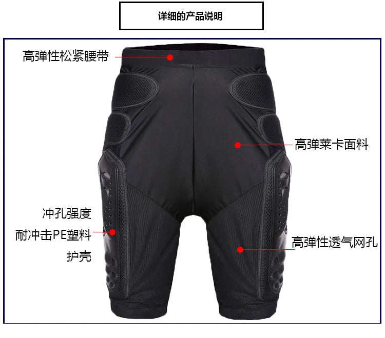 Motorcycle Suit Armor Anti-fall Rider Motorcycle Riding Off-road Protective Racing Armor Pants Set