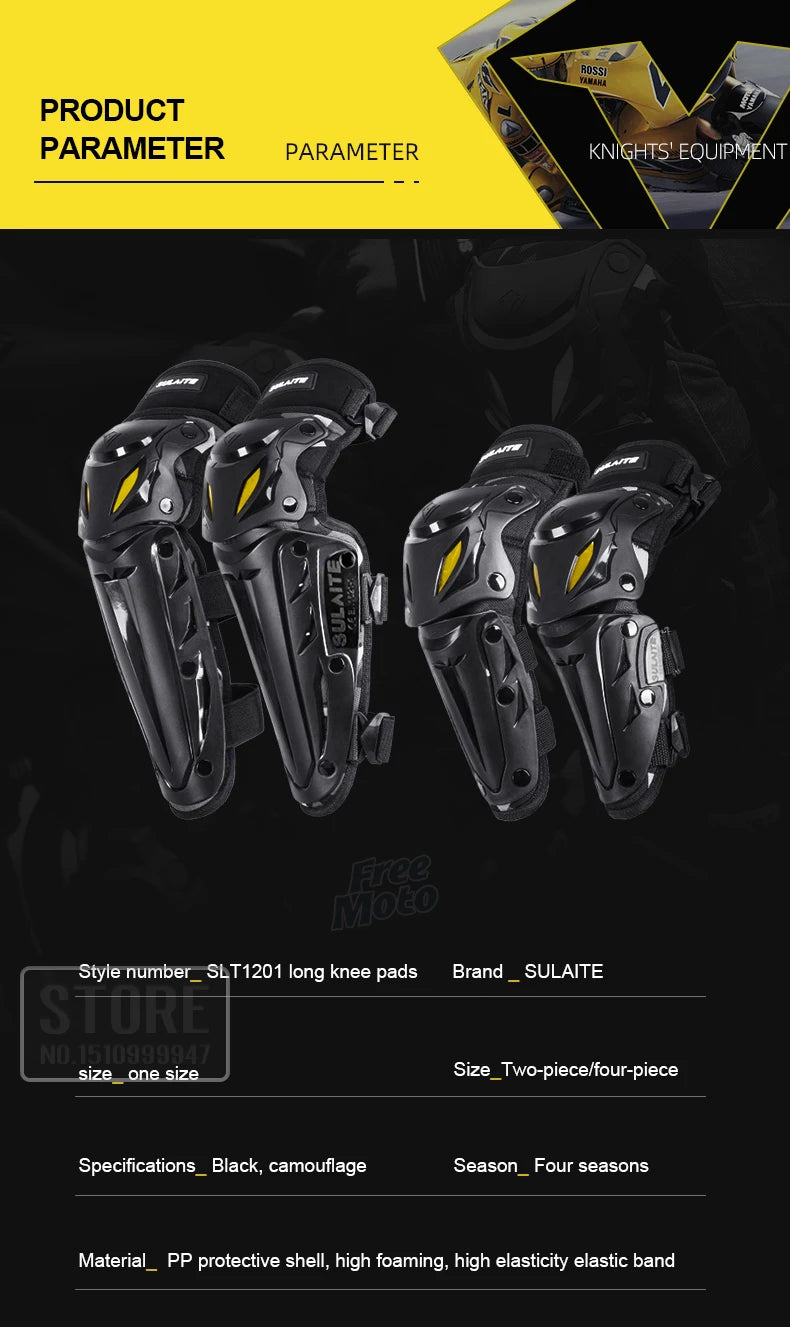 Motocross Knee Pads Moto Protection Riding Elbow Guard Motorcycle Motorbike Off-road Racing MTB Knee Pads