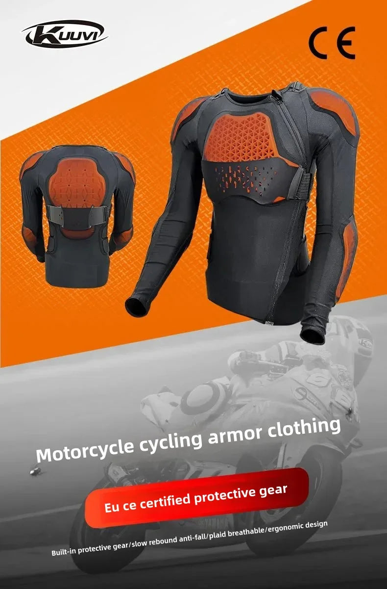 Motorcycle HelmetSP2 Protective Gear Motorcycle Riding Suit Equipment,  Locomotive Breathable Off-road Anti-drop Suit Universal