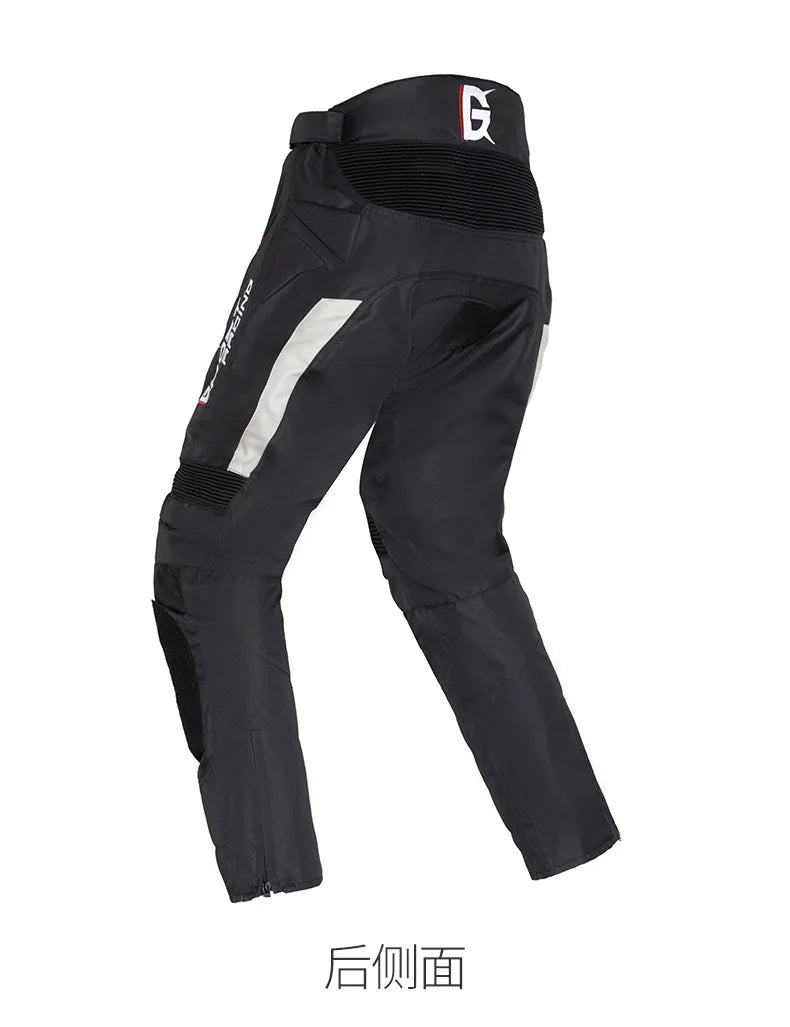 Motorcycle Racing Suit CE Anti Fall Rally Suit Wear-resistant Men's Motorcycle Riding Jacket and Pants Removable Lining