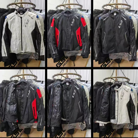 LS2 motorcycle jacket cycling rally racing suit waterproof and warm CE protective gear certification MJ174 motorcycle jacket