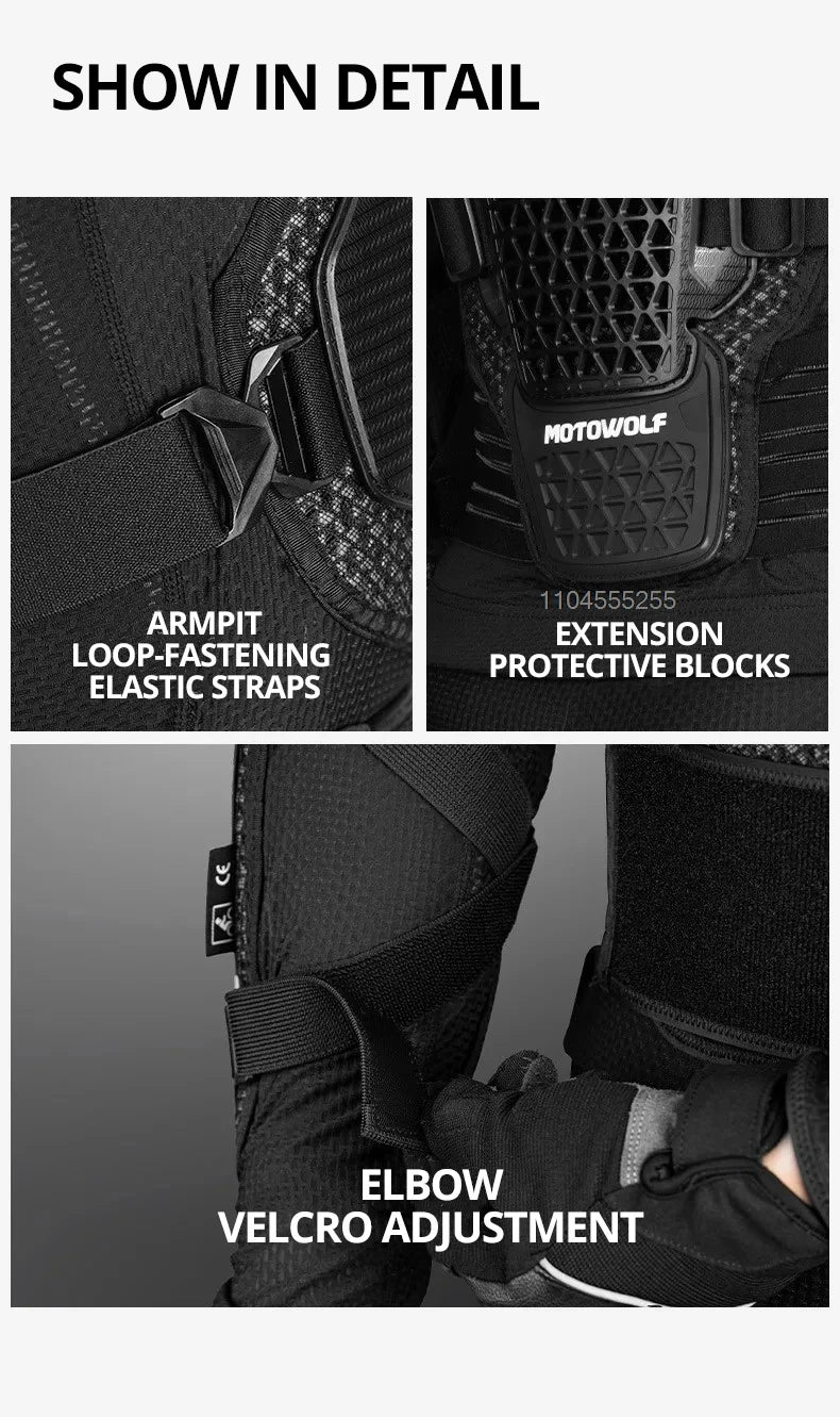 Motorcycle Jacket Men Turtle For Motocross Motorcycle Body Armor Motorbike Racing Jacket CE Approved Protection Gears Equipment