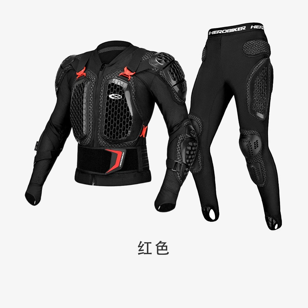 Motorcycle Body Armor Four Seasons Anti-fall Motorbike Riding Armor Full Body Equipment Motocross  Armor Protective Clothing