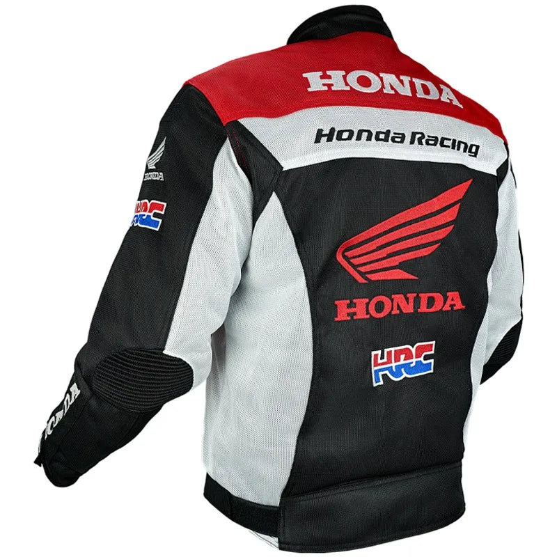 Honda jacket off-road motorcycle racing suit men's and women's summer anti fall breathable mesh jacket HRC cycling suit