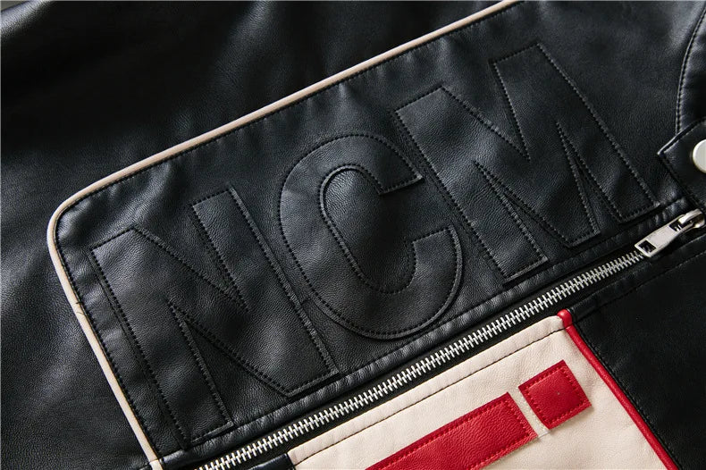 Motorcycle commuting racing suit motorcycle riding suit jacket spring and autumn standing collar European and American style