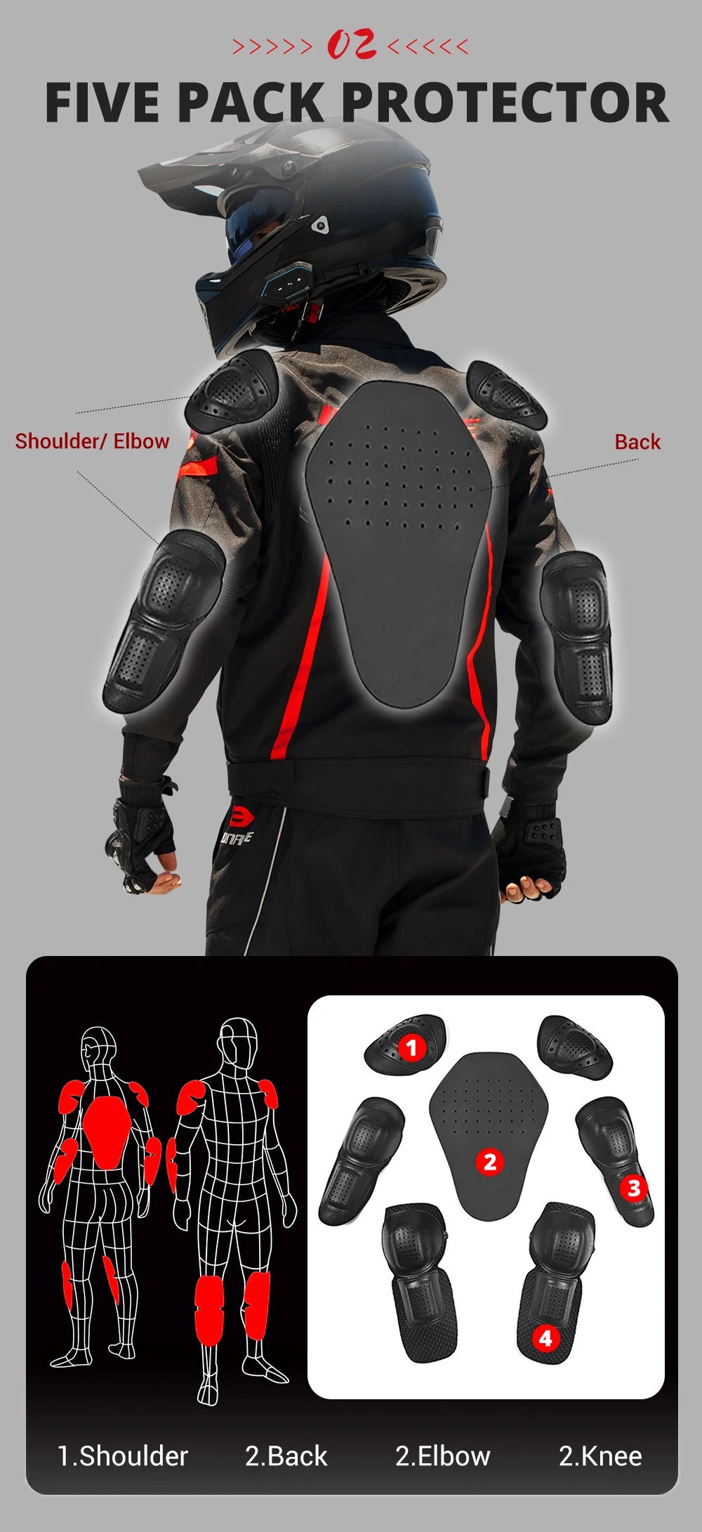 Waterproof Motorcycle Jackets Moto Jacket Pants Suit Motor Jacket For Men Women Interior Detachable Moto Clothes Keep Warm