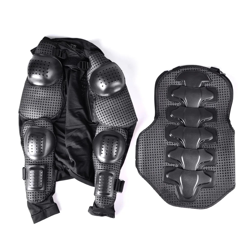 Motorcycle Suit Armor Anti-fall Rider Motorcycle Riding Off-road Protective Racing Armor Pants Set