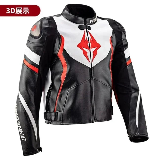Motorcycle Jacket Male Waterproof Winter Warm Racing Suit Motorcycle Female Windproof Rain and Fall Leather Set
