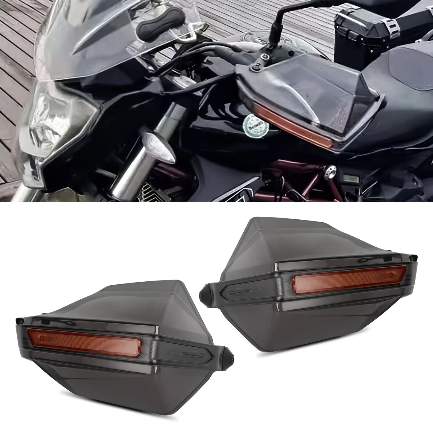 Motorcycle Hand Guard Handguard Shield Windproof Motorbike Motocross Universal Protector For Honda Yamaha Suzuki ATV