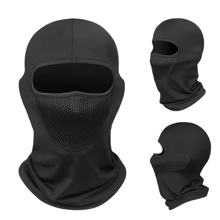 Motorcycle Riding Mask Wind Protection And Warmth Breathable Full Face Mask Balaclava Hat Scarf Hood Moto Biker Wind Cap