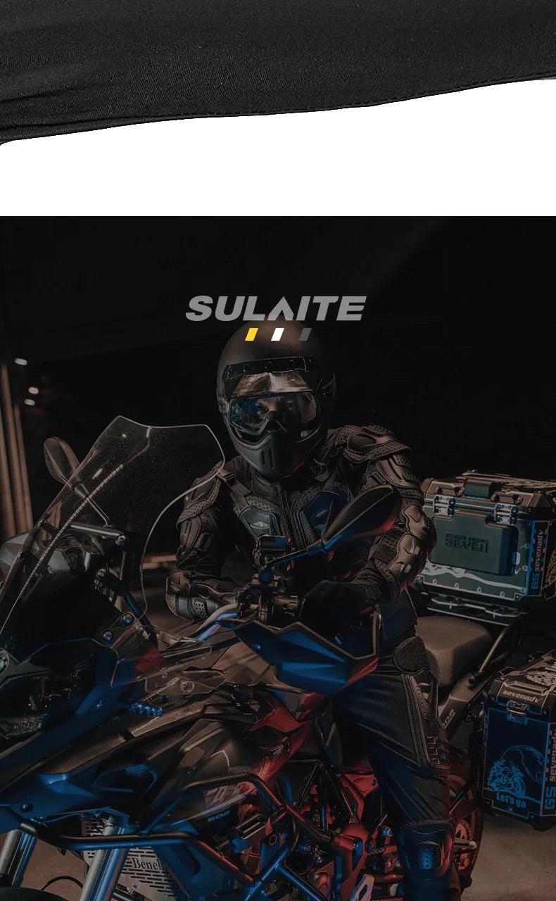 SULAITE Motorcycle Jacket Racing Armor Protector ATV Motocross Body Protection Jacket Clothing Protective Gear