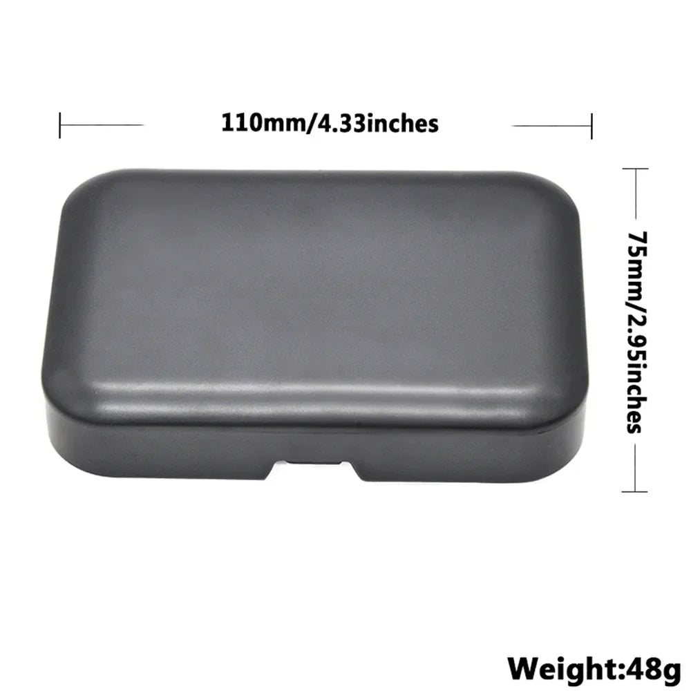 Portable Herb Tobacco Case 110mm Rolling Paper Storage Dry Herbal Horn Tube Cigarette Collection Box Smoking Pipe Accessories