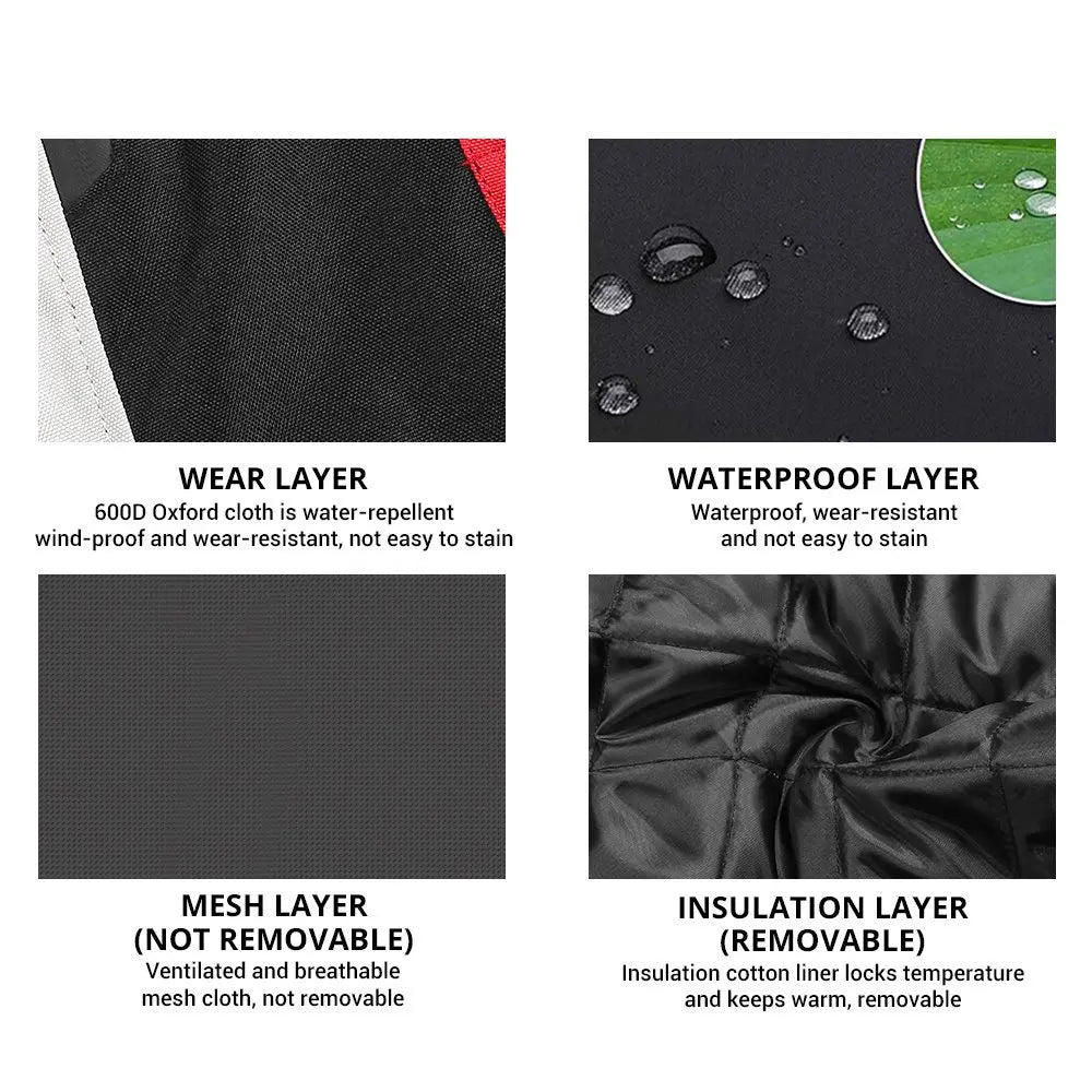 Motorcycle Racing Jacket Waterproof Dirt Bike Pants Set With Protection Racing Suit Motocross Jacket Motor Suit Protective Gear