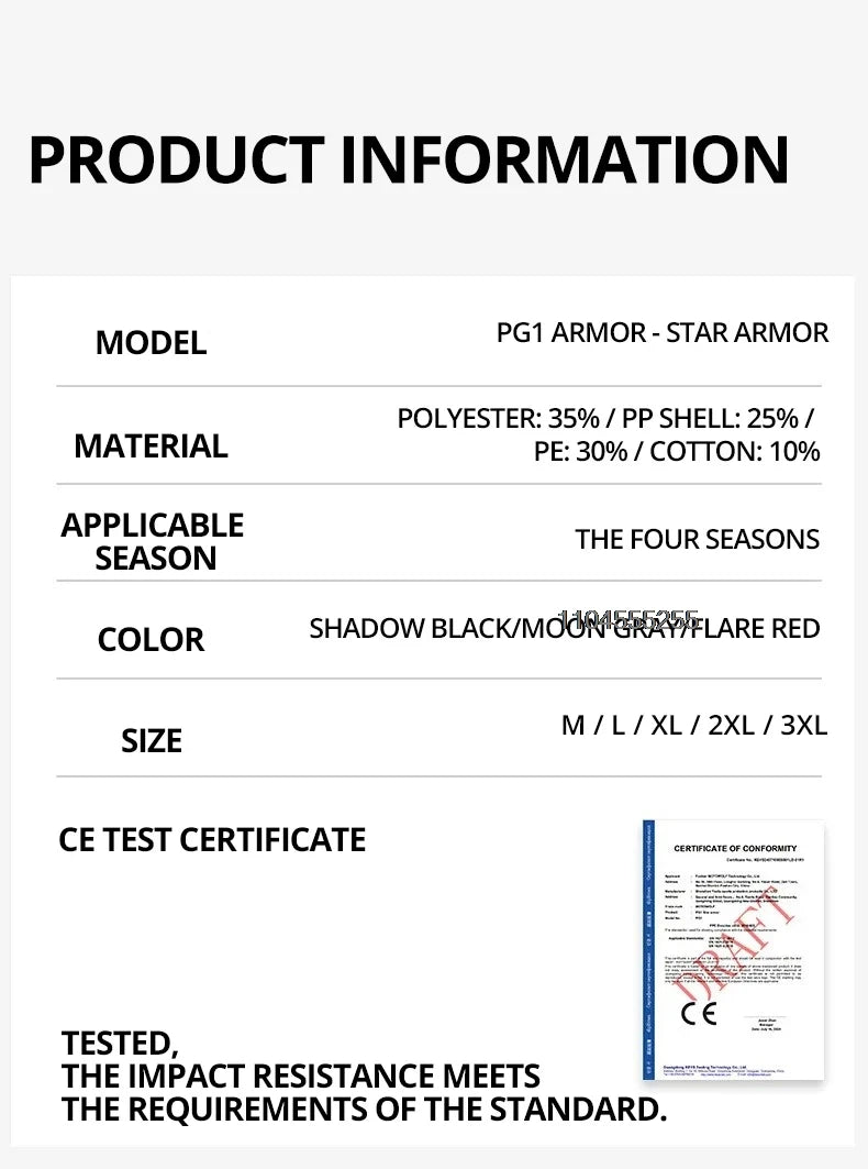 Motorcycle Jacket Men Turtle For Motocross Motorcycle Body Armor Motorbike Racing Jacket CE Approved Protection Gears Equipment