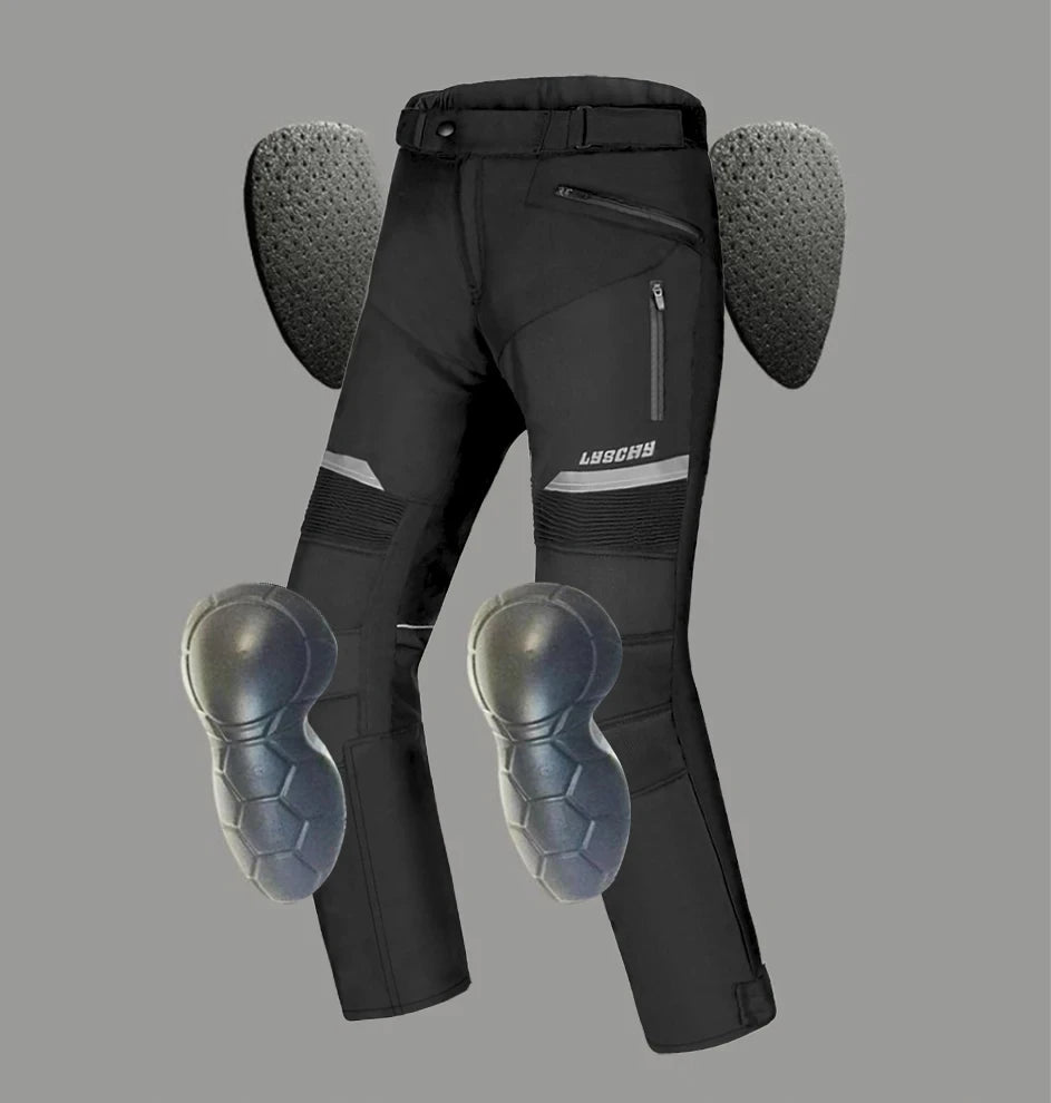 Motorcycle Jacket Pants Suit Men Cold-proof Waterproof Winter Motorbike Riding Moto Jacket Protective Gear Armor Clothing