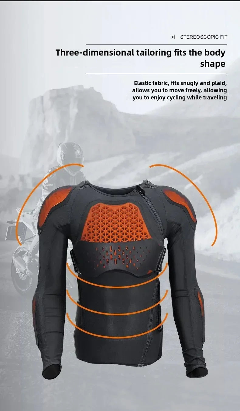 Motorcycle HelmetSP2 Protective Gear Motorcycle Riding Suit Equipment,  Locomotive Breathable Off-road Anti-drop Suit Universal