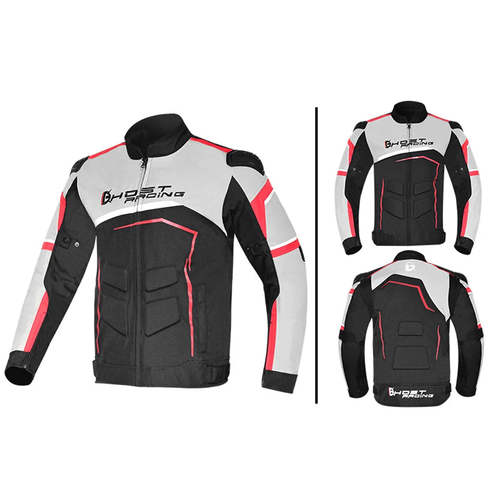 Motorcycle Racing Jacket Waterproof Dirt Bike Pants Set With Protection Racing Suit Motocross Jacket Motor Suit Protective Gear