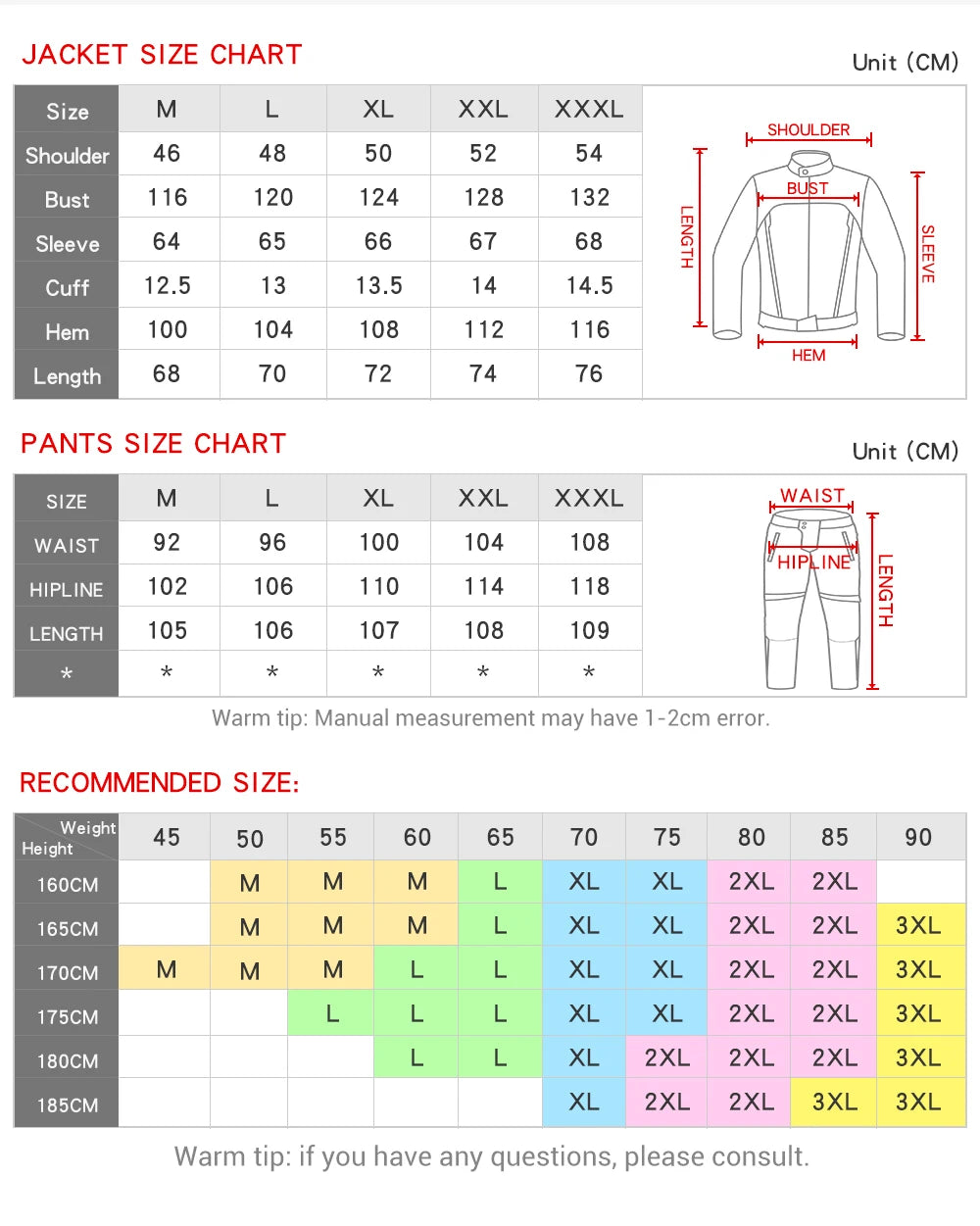 Waterproof Motorcycle Jackets Moto Jacket Pants Suit Motor Jacket For Men Women Interior Detachable Moto Clothes Keep Warm