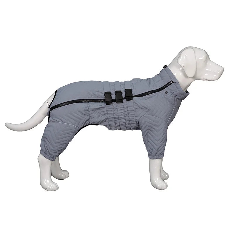 Dog Waterproof Cotton-padded Coat Pet Warm Jacket Windproof Thicken 4 Legs Dog Puppy Winter Greyhound Corgi Chihuahua