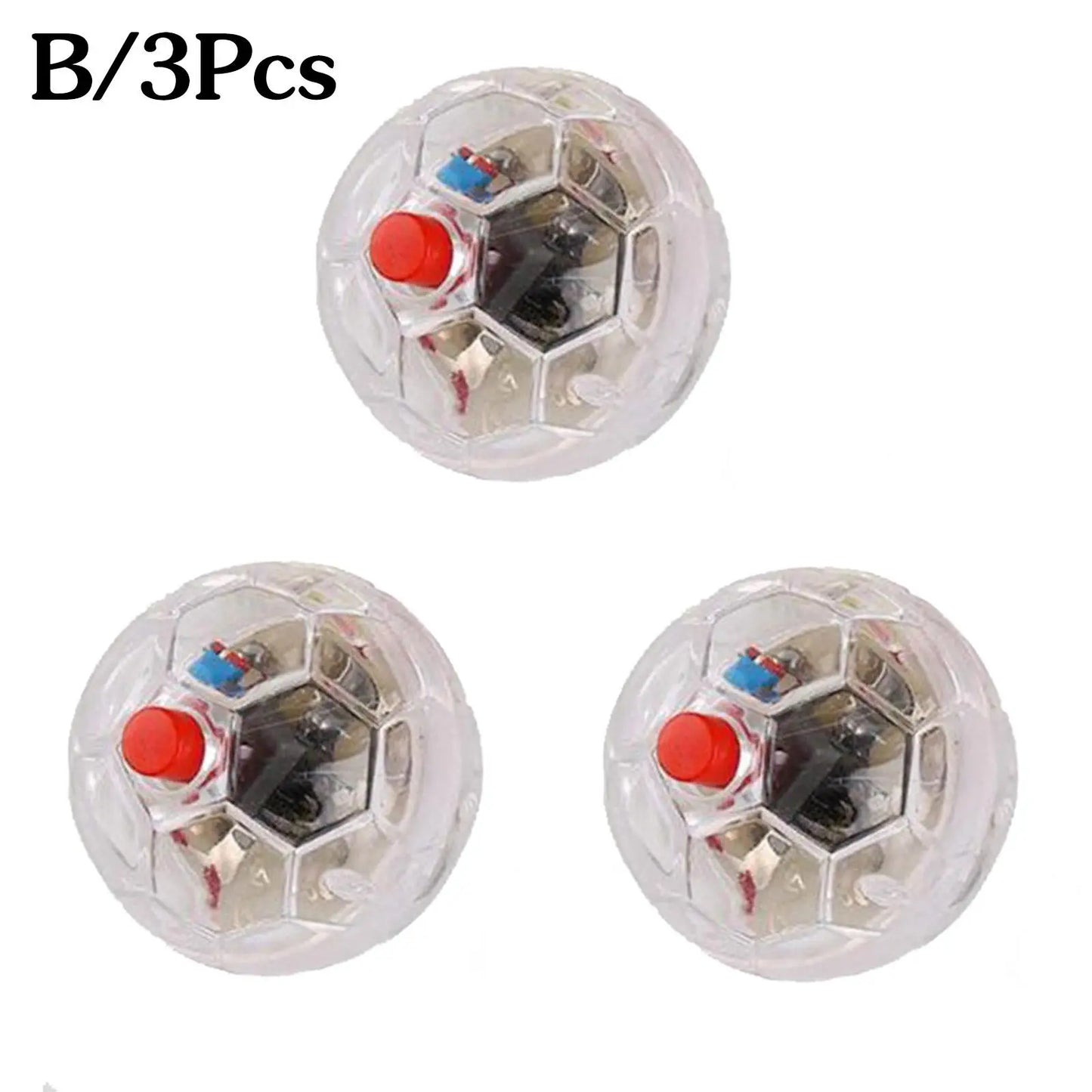 1/3pcs Interactive Cat Ball Toy Flash Paranormal Equipment Pet Motion Toy Hunting Motion Light Up Balls Flash Pet Toy
