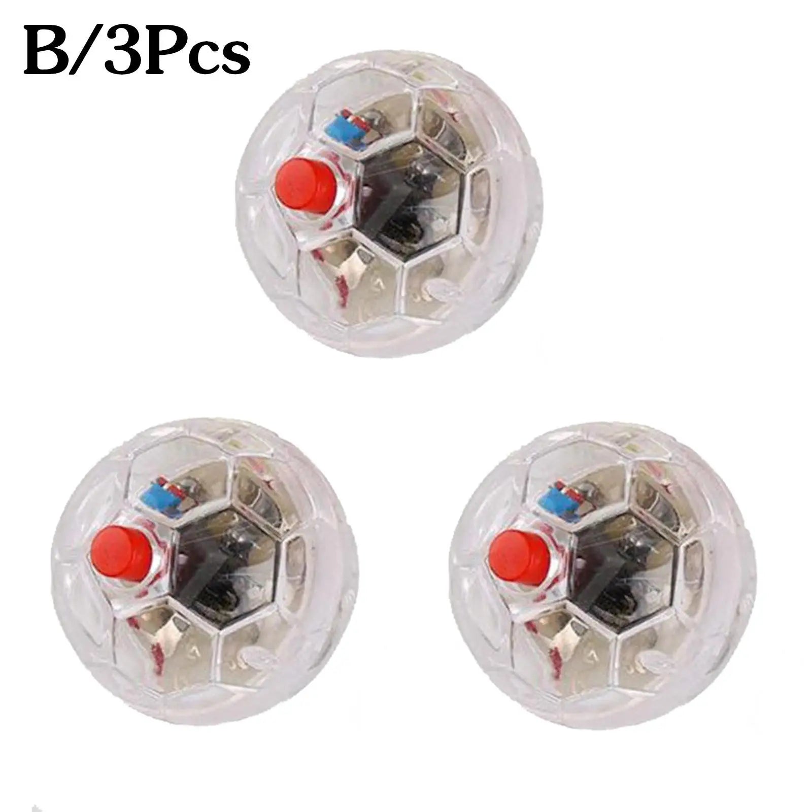 1/3pcs Interactive Cat Ball Toy Flash Paranormal Equipment Pet Motion Toy Hunting Motion Light Up Balls Flash Pet Toy