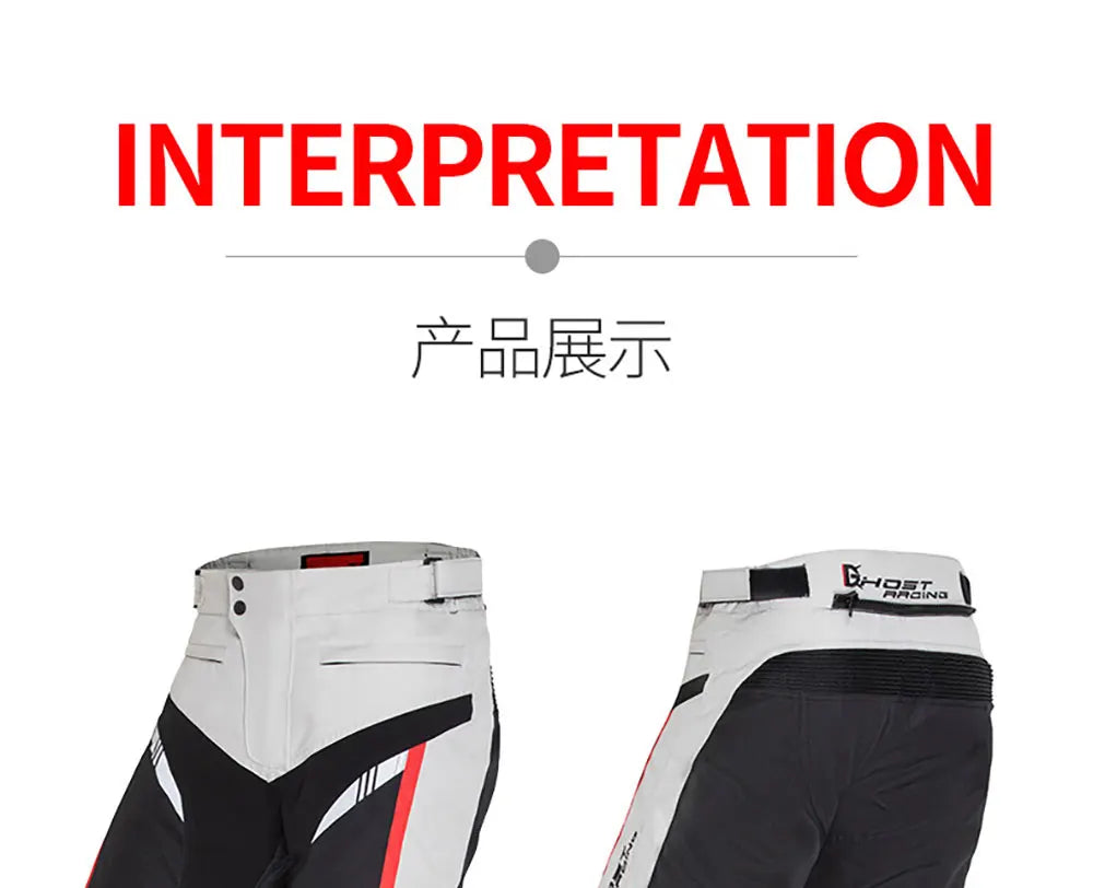 Motorcycle Racing Jacket Waterproof Dirt Bike Pants Set With Protection Racing Suit Motocross Jacket Motor Suit Protective Gear