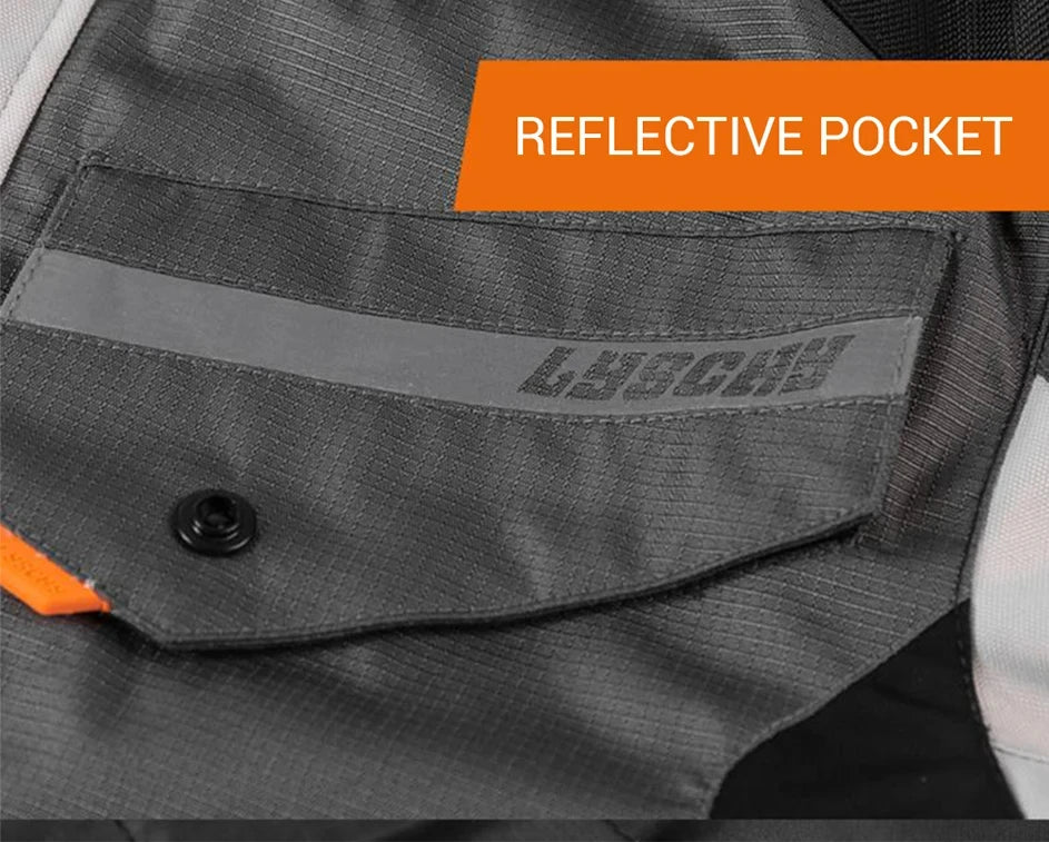 Motorcycle Jacket Pants Suit Men Cold-proof Waterproof Winter Motorbike Riding Moto Jacket Protective Gear Armor Clothing