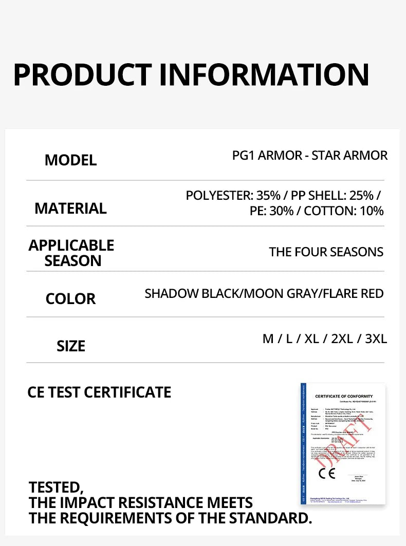 Motorcycle Body Armor Four Seasons Anti-fall Motorbike Riding Armor Full Body Equipment Motocross  Armor Protective Clothing