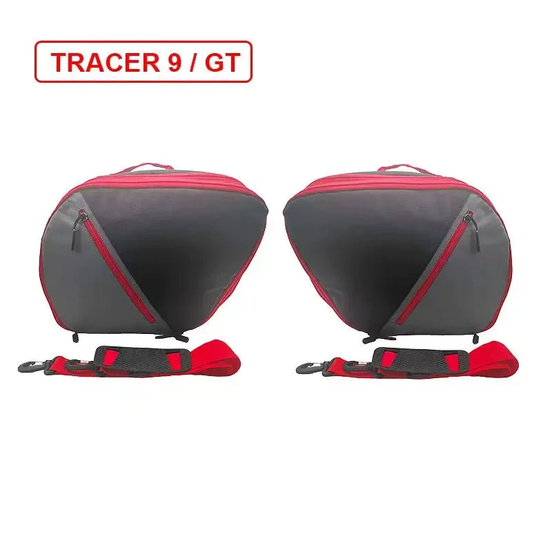Motorcycle Suitcases Inner Bags Toolbox Tail Box Pannier Saddlebag For YAMAHA Tracer 9 Tracer9 GT Waterproof Motorcycle Bag