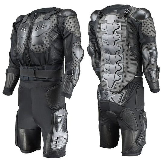 Motorcycle Suit Armor Anti-fall Rider Motorcycle Riding Off-road Protective Racing Armor Pants Set