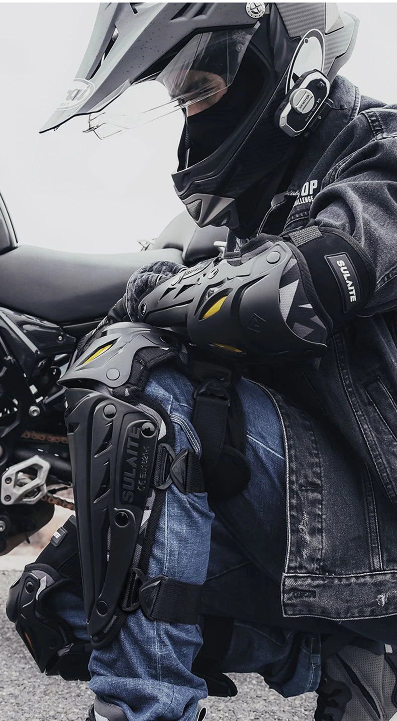 Motocross Knee Pads Moto Protection Riding Elbow Guard Motorcycle Motorbike Off-road Racing MTB Knee Pads