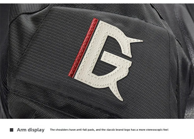 Motorcycle Racing Suit CE Anti Fall Rally Suit Wear-resistant Men's Motorcycle Riding Jacket and Pants Removable Lining