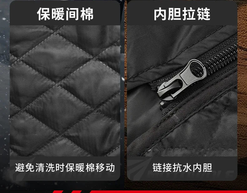 Motorcycle Travel Long-Distance Riding Rally Suit Built-in CE Protective Waterproof Anti-Fall Warm Riding Suit Travel Suit