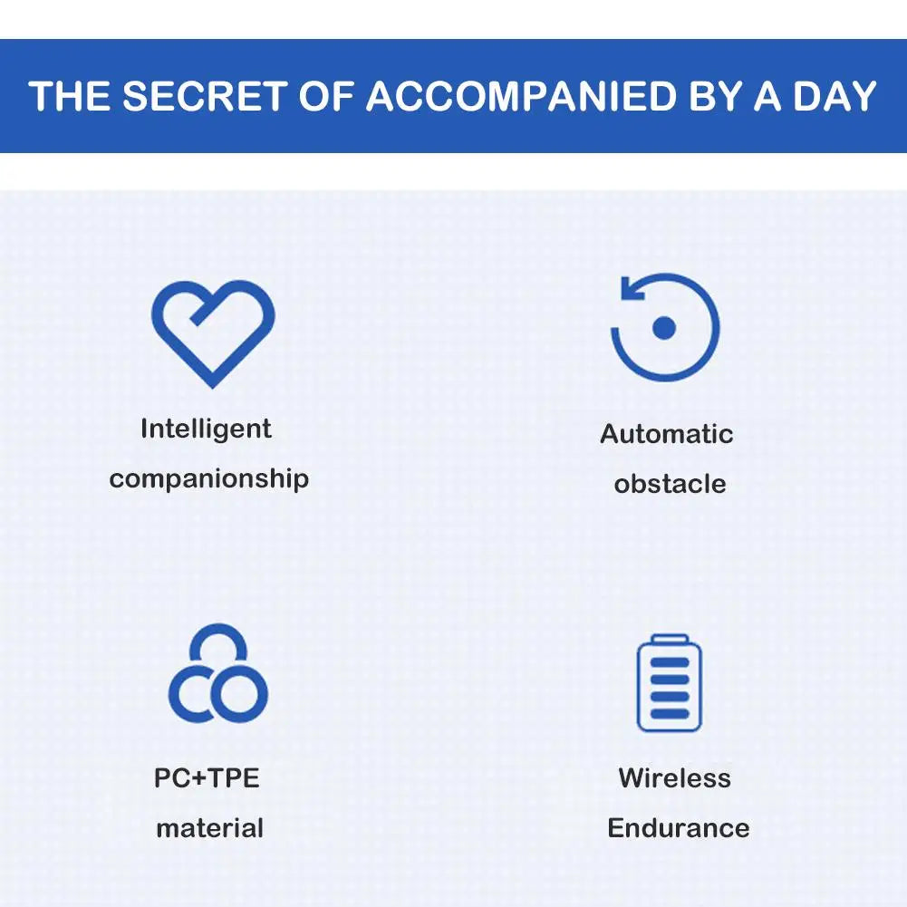 Smart Dog Toy Ball Automatic Rolling Ball Electronic Interactive Pet Toy Moving Ball Puppy Birthday Gift Cat Products