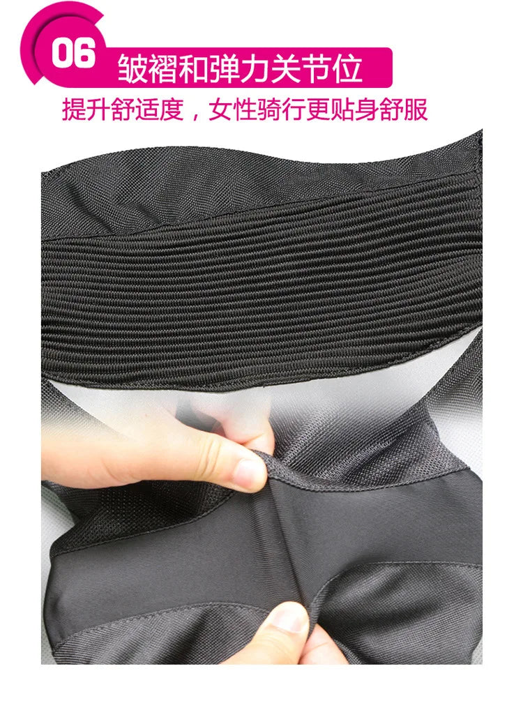 traje adventure motocicletaRidingTribe Motorcycle Riding Suit Women Slim  Racing Motocross Jackets Trousers Chaquetas De Moto