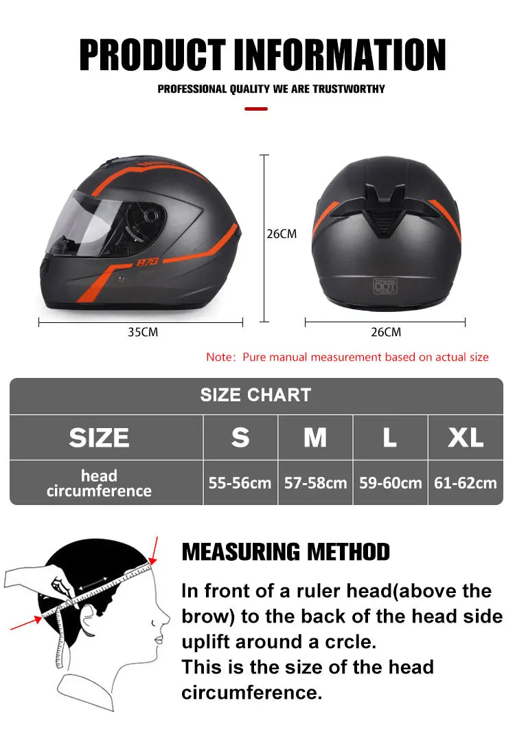 Motorcycle Helmet Safety For Motorcycle Scooter Casco Moto Capacetes Helmets Engine Full Face Casco Integral Motorsiklet Kask