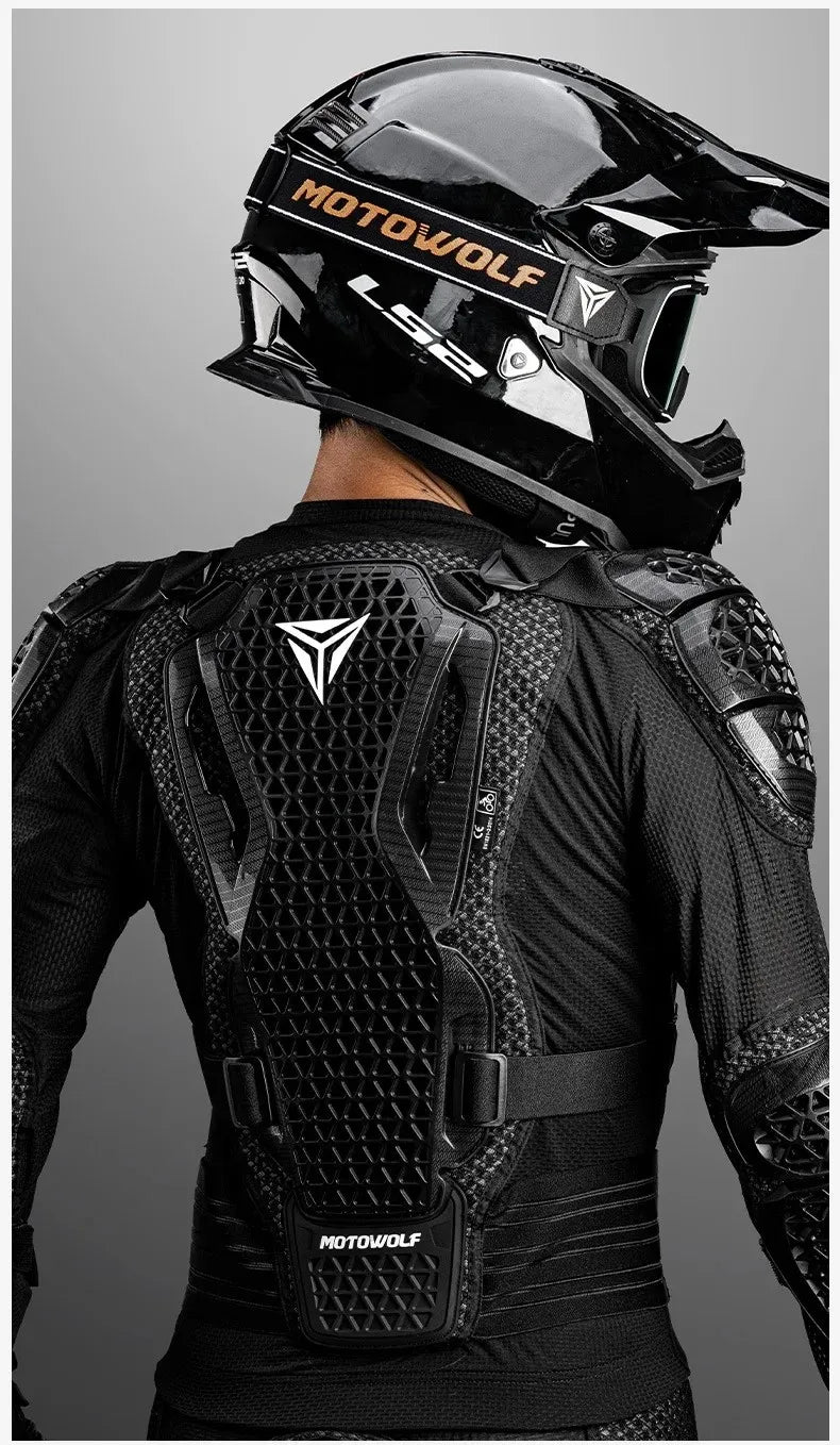 Motorcycle Body Armor Four Seasons Anti-fall Motorbike Riding Armor Full Body Equipment Motocross  Armor Protective Clothing