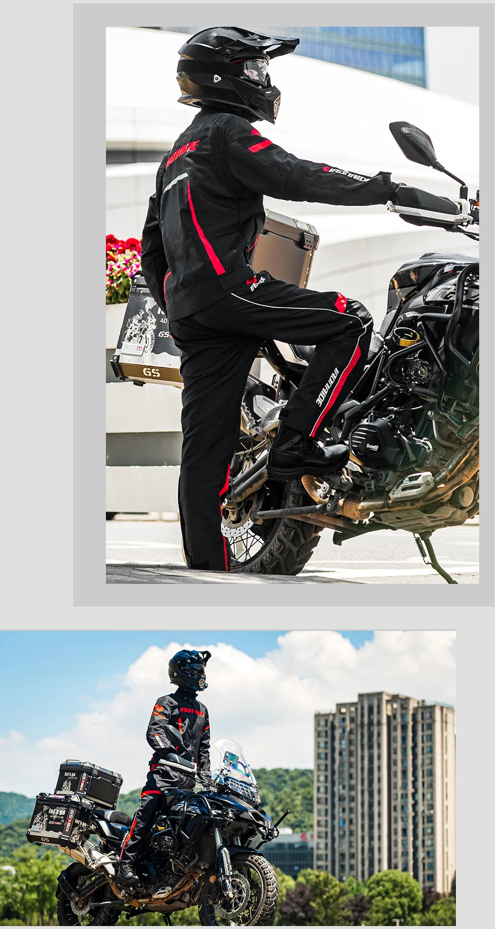 Waterproof Motorcycle Jackets Moto Jacket Pants Suit Motor Jacket For Men Women Interior Detachable Moto Clothes Keep Warm