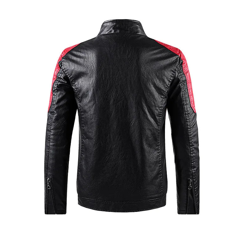 Personalized Outdoor Motorcycle Riding Suits for Young People, Spring and Autumn Stand - Collar Zipper Casual Jackets. M-5XL