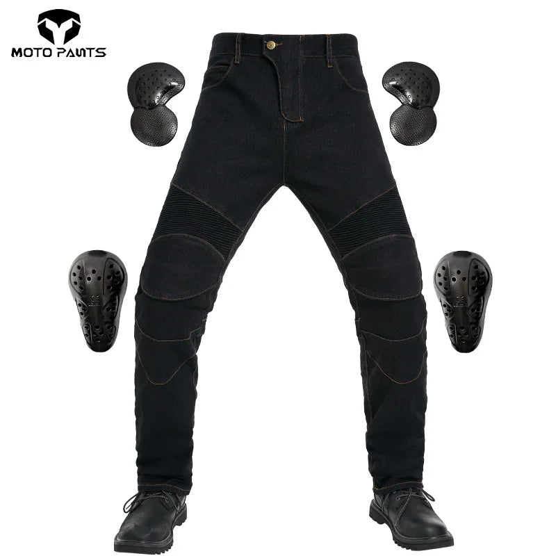 Motorcycle Jeans Wearable Motorcycle Motorbike Moto Trousers Touring Racing Riding Pants With CE Motorbike Protection