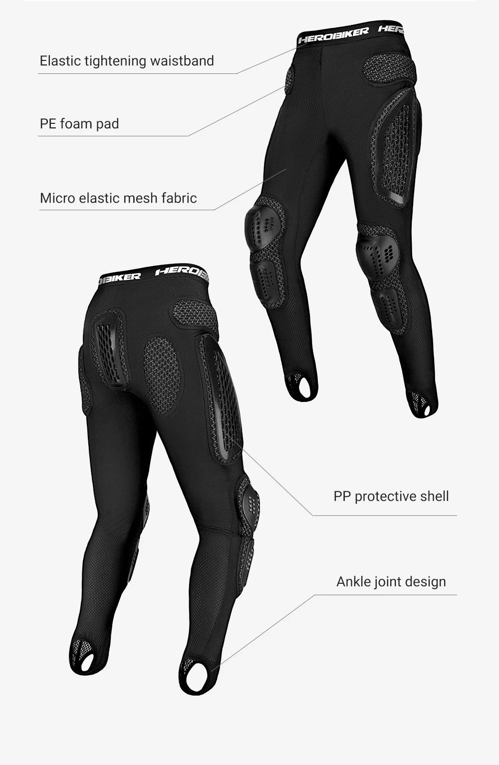 Motorcycle Body Armor Four Seasons Anti-fall Motorbike Riding Armor Full Body Equipment Motocross  Armor Protective Clothing