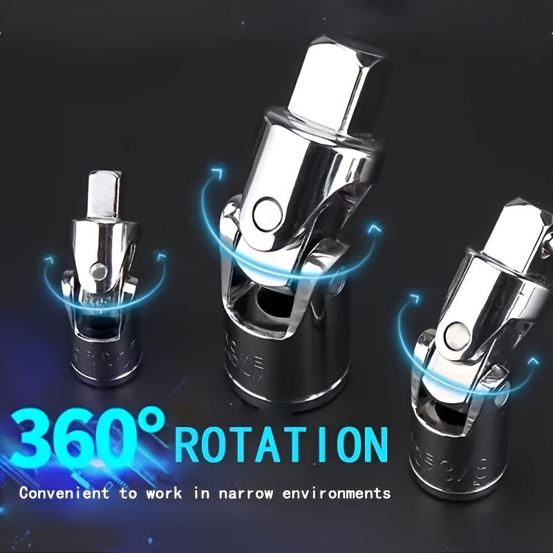 151-Piece/53-Piece Professional Automotive Tool Set with Chrome Vanadium Steel Ratcheting Wrenches and Screwdriver Kit, Suitable for Car, Motorcycle, and Bicycle Maintenance - Stainless Steel Auto Repair Tools