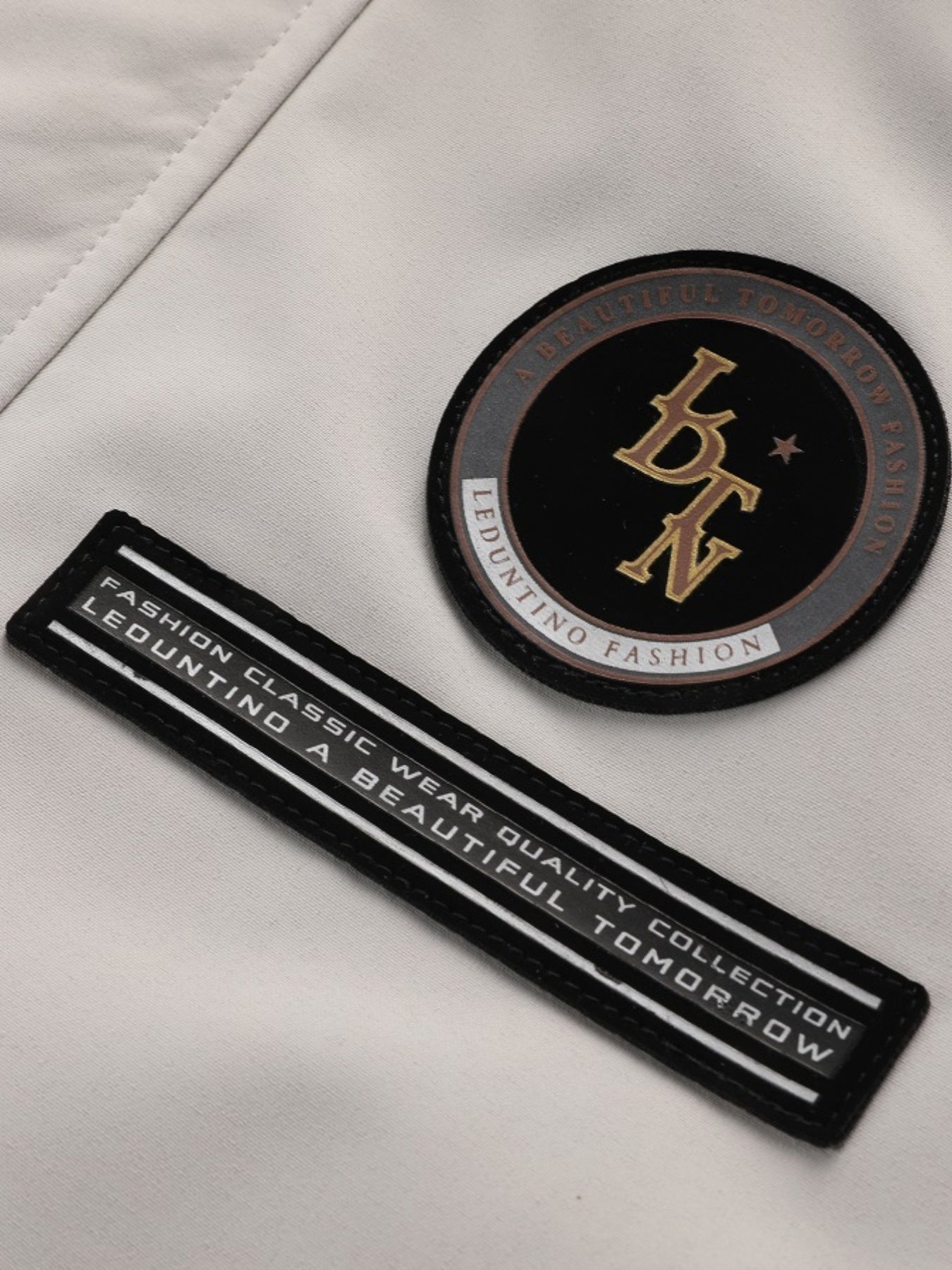 Men's Lightweight Windbreaker Jacket - Casual Zip-Up Bomber Coat with Pockets, Polyester, Machine Washable - Perfect for Spring & Autumn Outdoor Activities