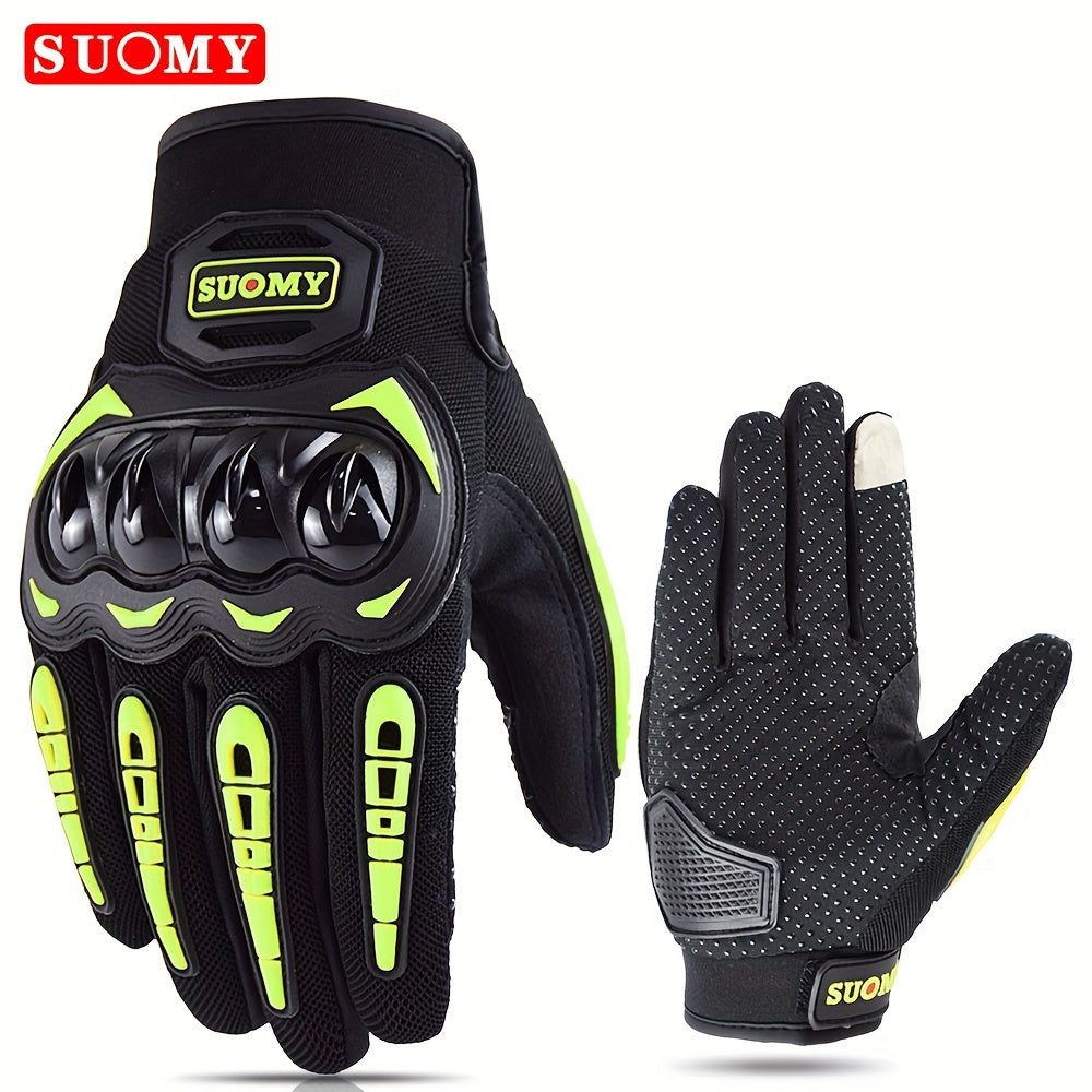 SUOMY Summer Motorcycle Gloves Men Women Touch Screen Breathable Moto Racing Riding Motorbike Motocross Gloves