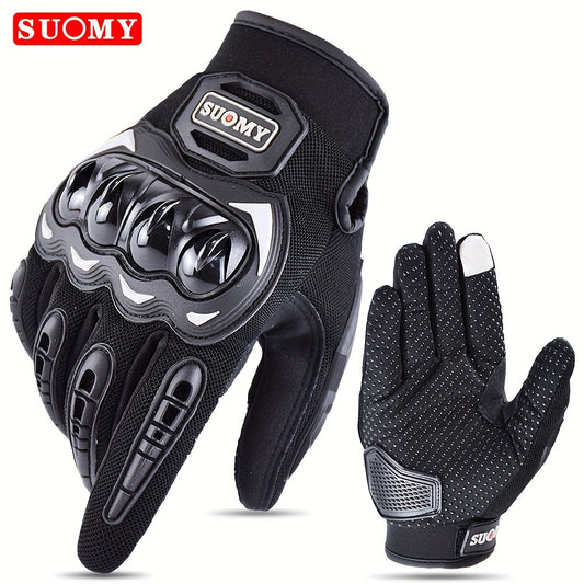 SUOMY Summer Motorcycle Gloves Men Women Touch Screen Breathable Moto Racing Riding Motorbike Motocross Gloves