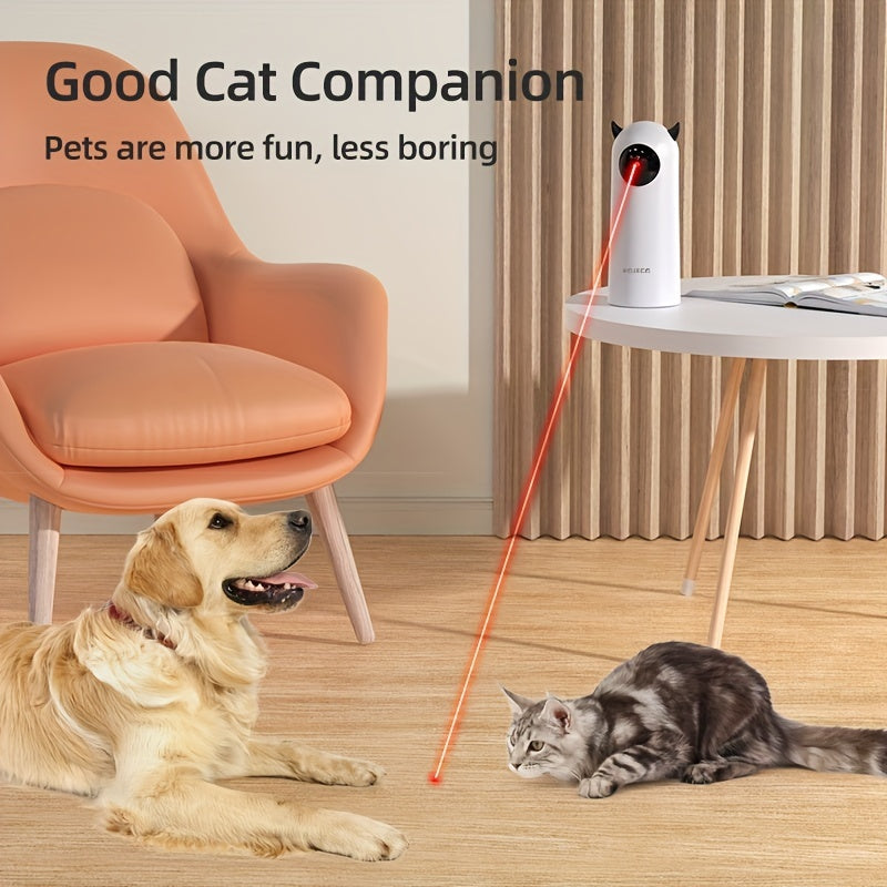 Automatic Laser Light Pet Toy - Interactive, Smart for Cats, No Battery Included